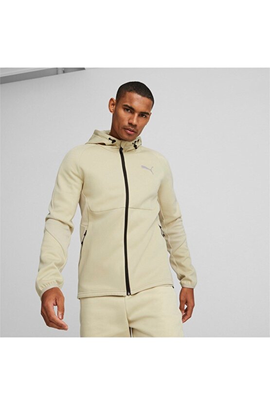 Evostripe Full-zip Hoodie Dk Erkek Ceket