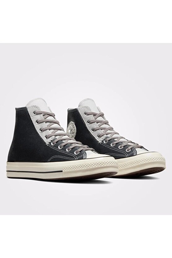 Chuck 70 Mixed Materials Unisex Siyah Sneaker