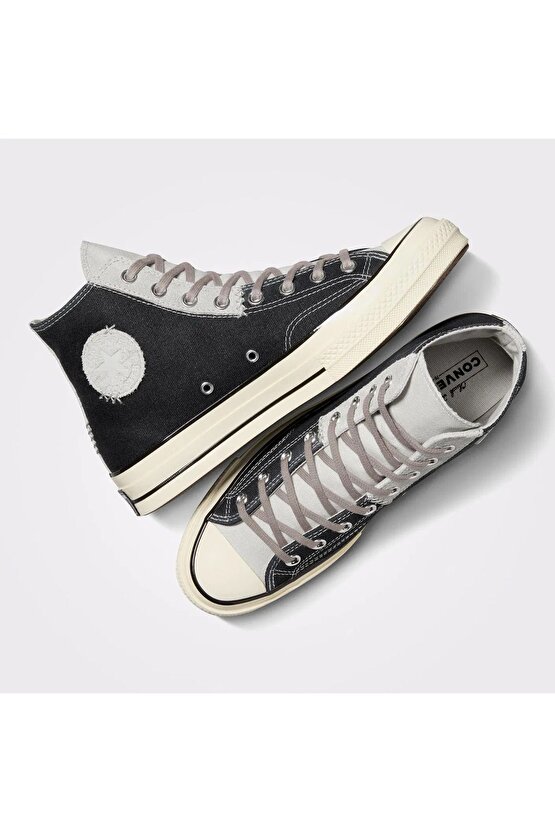 Chuck 70 Mixed Materials Unisex Siyah Sneaker