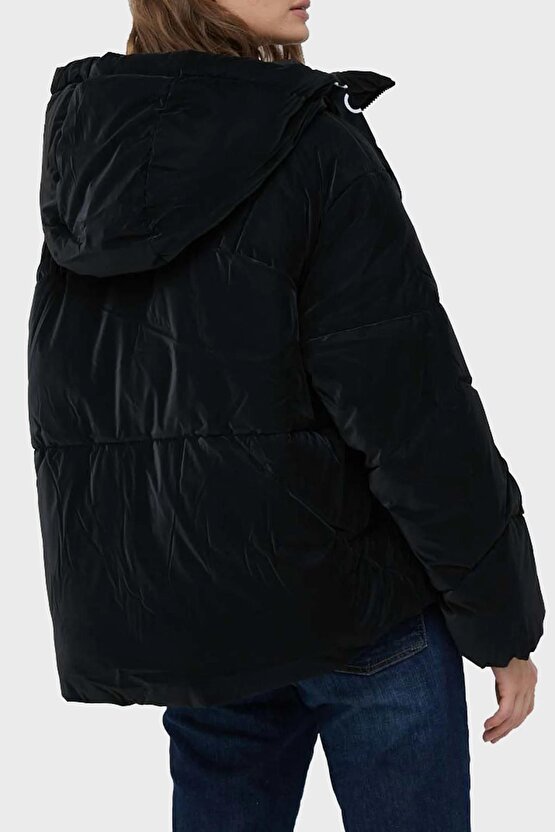 Long Drawcords Soft Touch Puffer