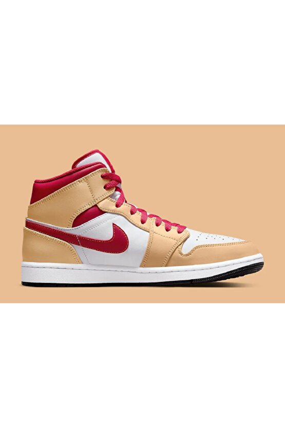 Air Jordan 1 Mid Cardinal Erkek Sneaker