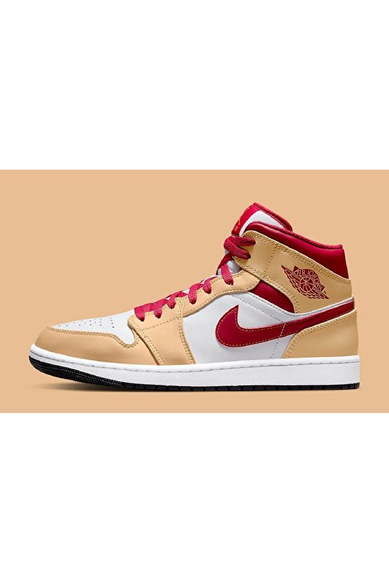 Air Jordan 1 Mid Cardinal Erkek Sneaker