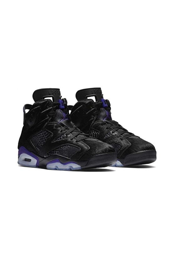 Social Status x Air Jordan 6 Retro Pony Hair Koleksiyonluk Erkek Sneaker