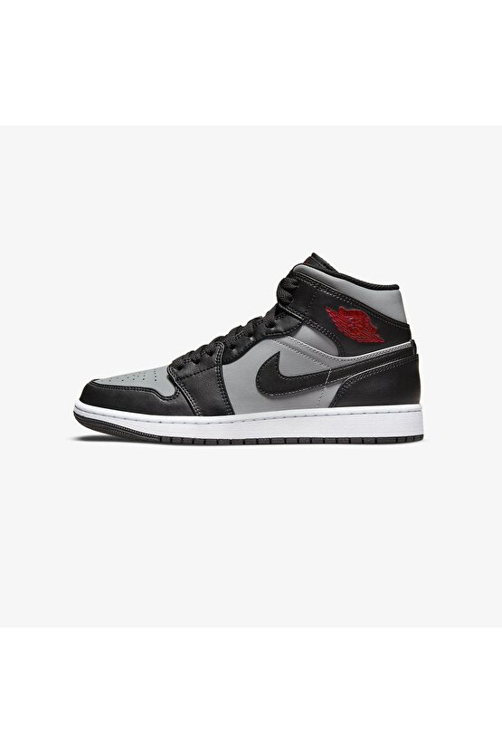 Air Jordan 1 Mid Shadow Red Erkek Sneaker