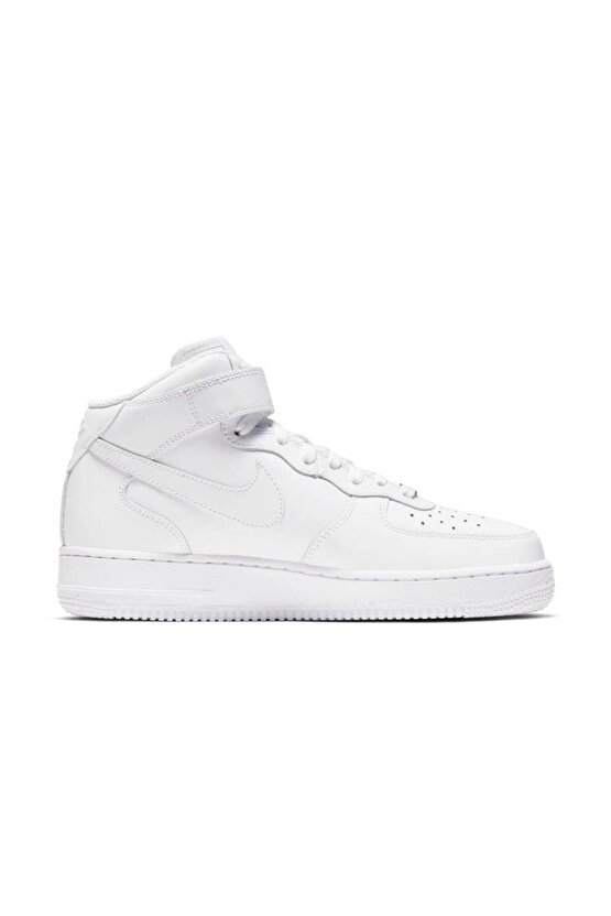 Air Force 1 07 Mid Kadın Beyaz Renk Sneaker Ayakkabı