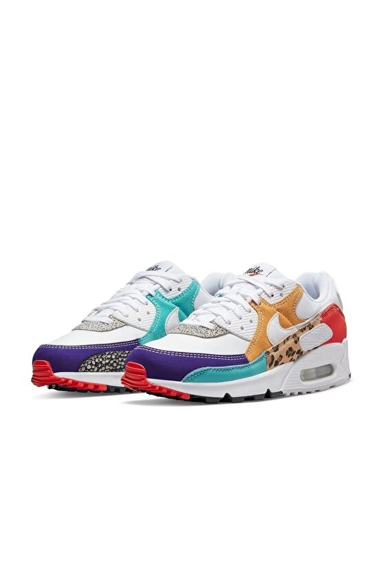 Air Max 90 Se leopard Dh5075-100 Kadın Spor Ayakkabı