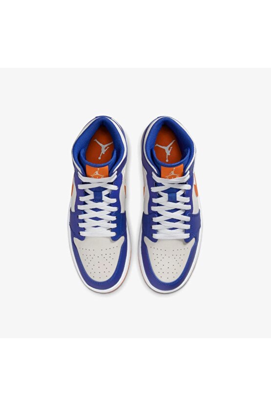 Air Jordan 1 Mid knicks fd1029 400 Erkek Spor Ayakkabı