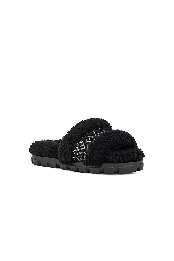 W COZETTA UGG BRAID BLACK (SIYAH) 1143974