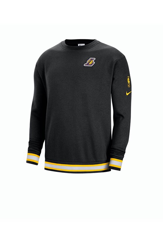 LA Lakers Courtside Fleece Erkek Sweatshirt