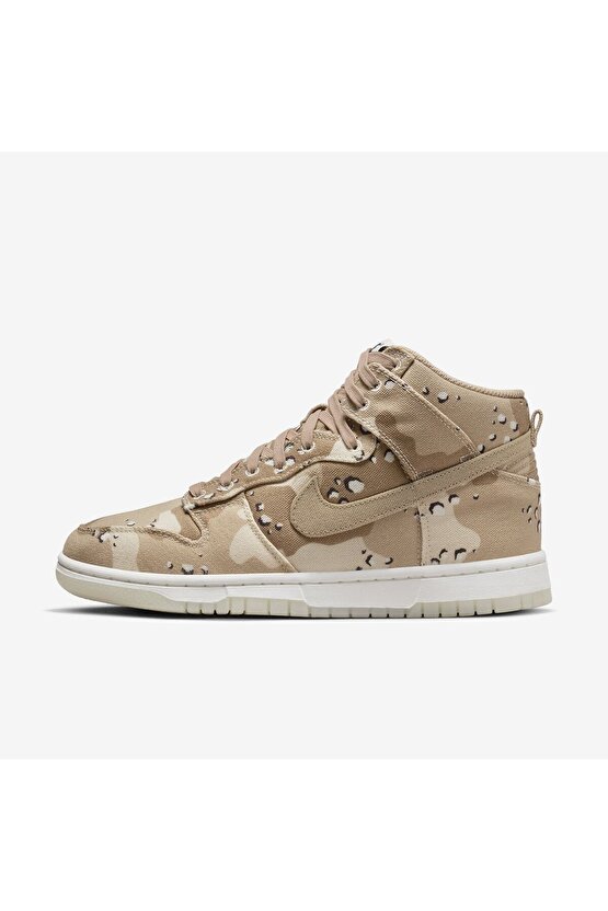 W Dunk High Desert Camo Kadın Sneaker