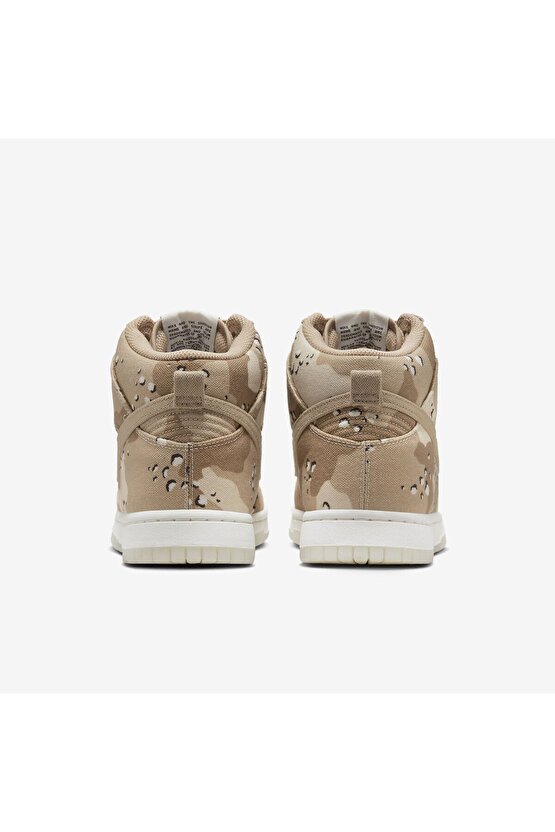 W Dunk High Desert Camo Kadın Sneaker