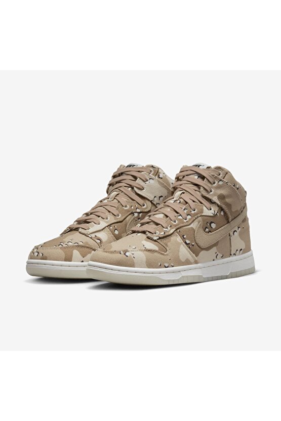 W Dunk High Desert Camo Kadın Sneaker