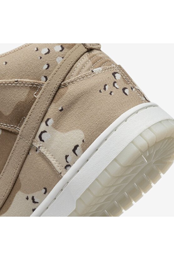 W Dunk High Desert Camo Kadın Sneaker