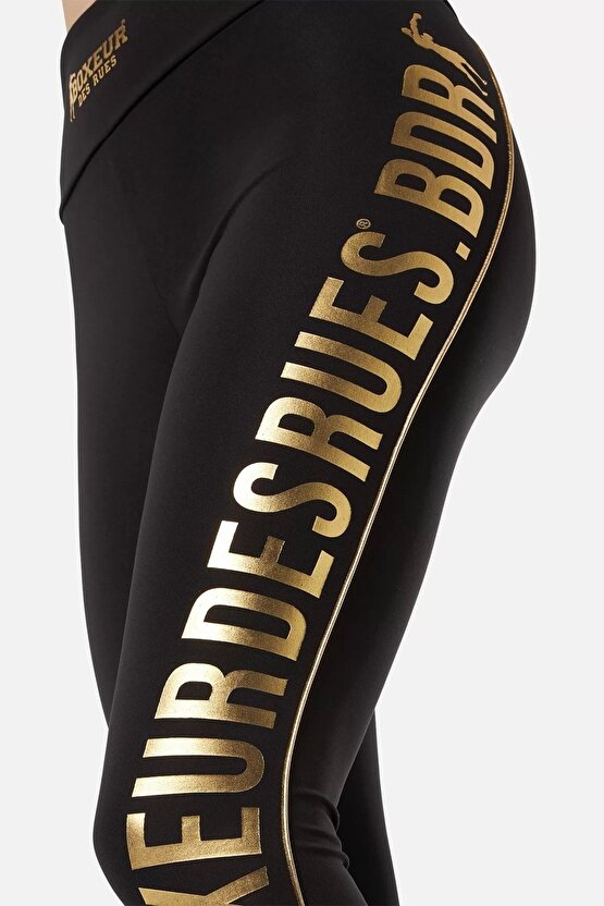 Lettering Printed Leggings