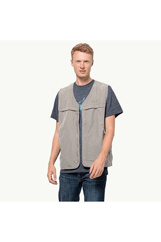 Vest M Seersucker Erkek Yelek