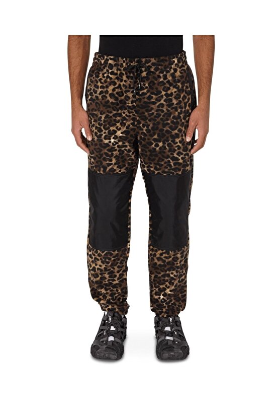 Polar Fleece Leopard Sweatpant Eşofman Altı