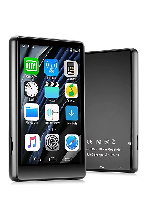 WİFİ MP3-MP4 PLAYER 4 İNÇ EKRANLI 16GB ANDROİD MÜZİK ÇALAR