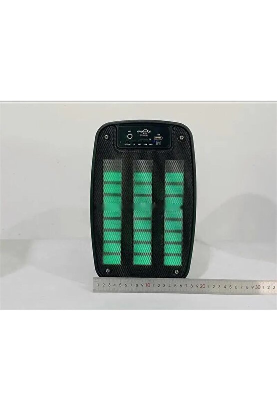 MİKROFONLU BLUETOOTH SPEAKER FM USB TWS SD KART KABLOSUZ TAŞINABİLİR ŞARJLI HOPARLÖR