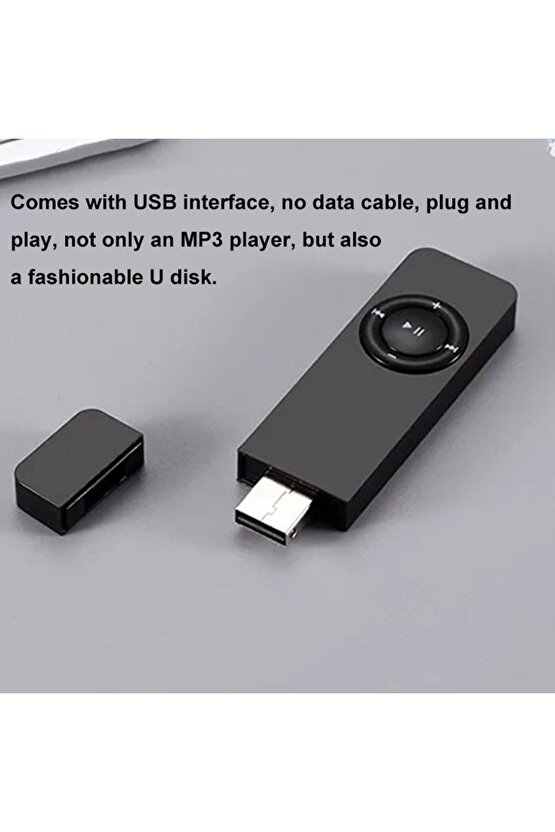 Bluetooth Lu Mp3 Player Dahili Hoparlör Kablolu Ve Kablosuz Kulaklık Ile Kullanabilme Mini Mp3 Çalar