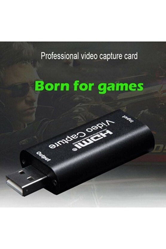 Hdmi Usb Çevirici Aparat Hdmı Video Capture Kart Adaptör