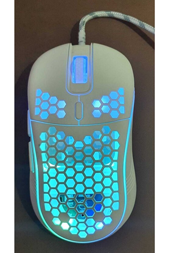 Rgb Led Işıklı Oyuncu Mouse Gaming 800-2400 Dpi 0 Oyun Mouse Mat Siyah En Yeni 440583