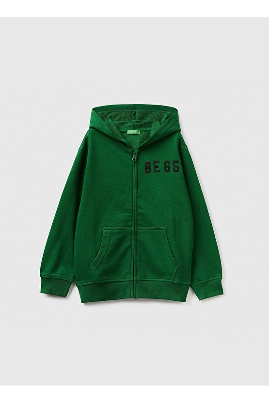 Koyu Yeşil Erkek Çocuk Sweatshirt 3j68c502j