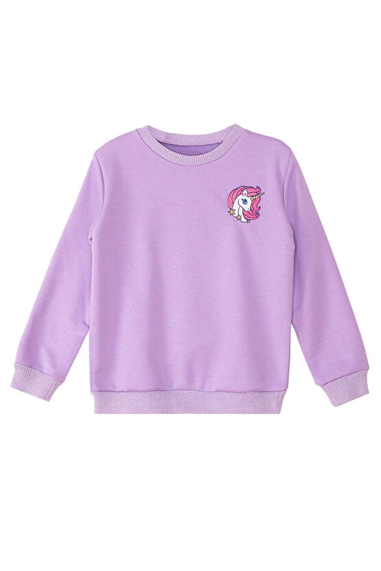 Unicorn Kız Çocuk Sweatshirt