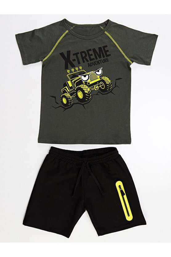 X-treme Erkek Çocuk T-shirt Şort Takım