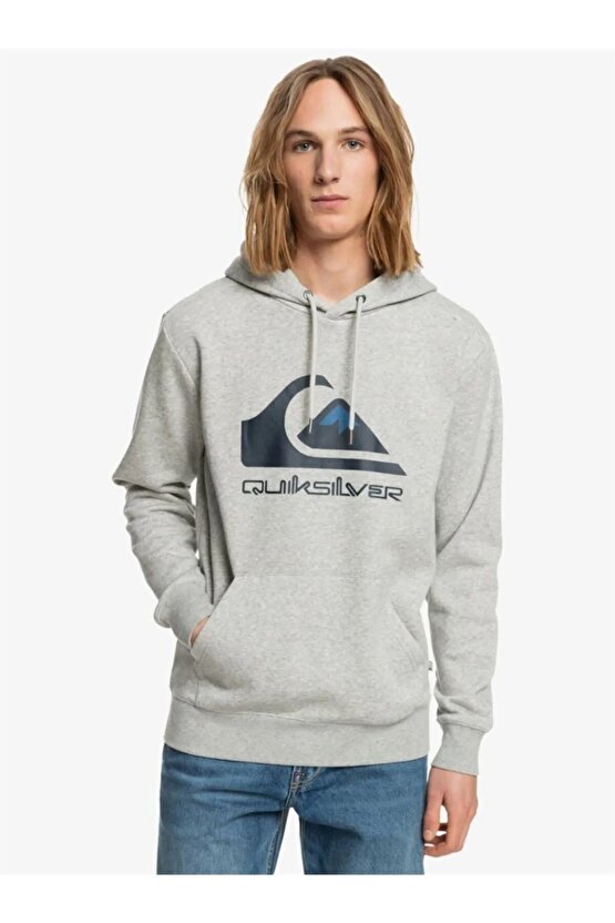 EQYFT04450-SGRH Big Logo Hood Erkek Sweatshirt