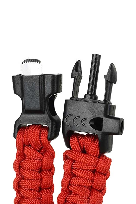 Gwfpbk - 4 Fonksiyonlu Paracord Bileklik