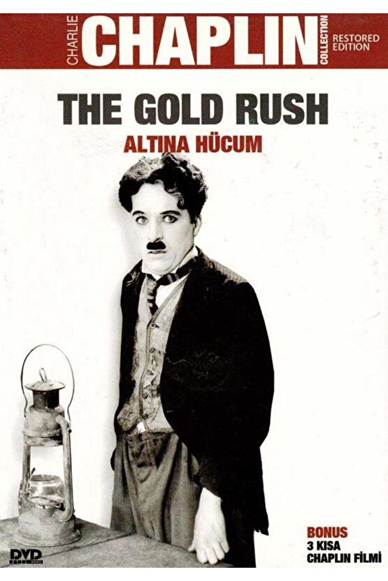 Altına Hücum - The Gold Rush ( Chaplin Collection ) DVD Ambalajında