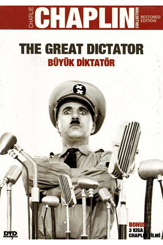 Büyük Diktatör - The Great Dictator ( Chaplin Collection ) DVD Ambalajında