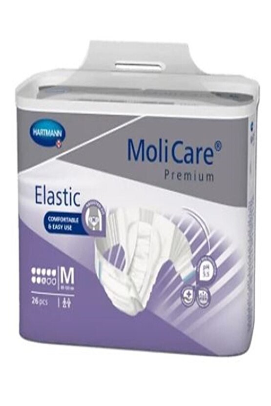 Molicare Premium Elastic 8 Damla M Beden 26lı