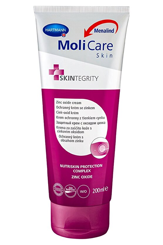 Menalind Molicare Profesyonel Cilt Koruyucu Krem 200ml - Çinko Içerikli