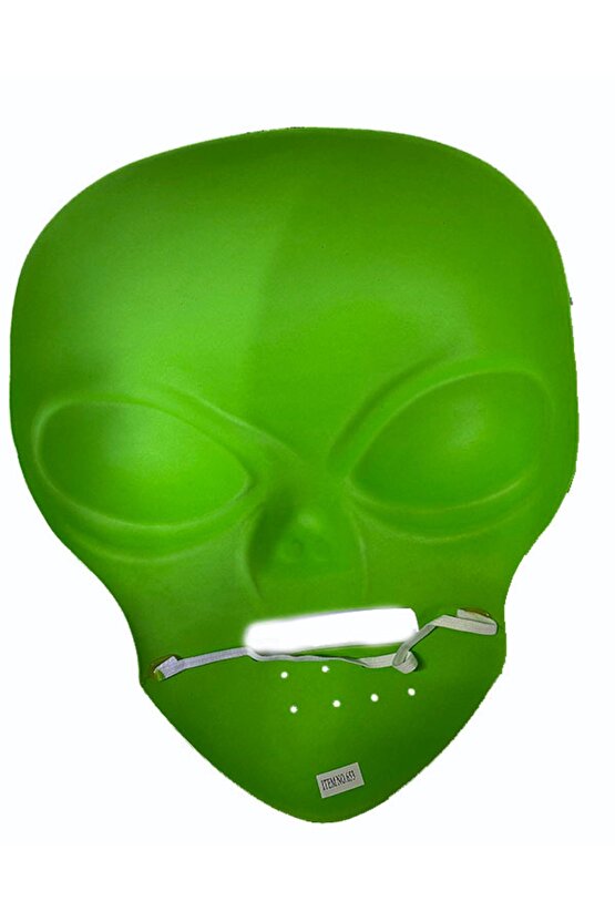 Ghoulish Productions Green Alien Mask 45x30 cm ( UZAYLI )