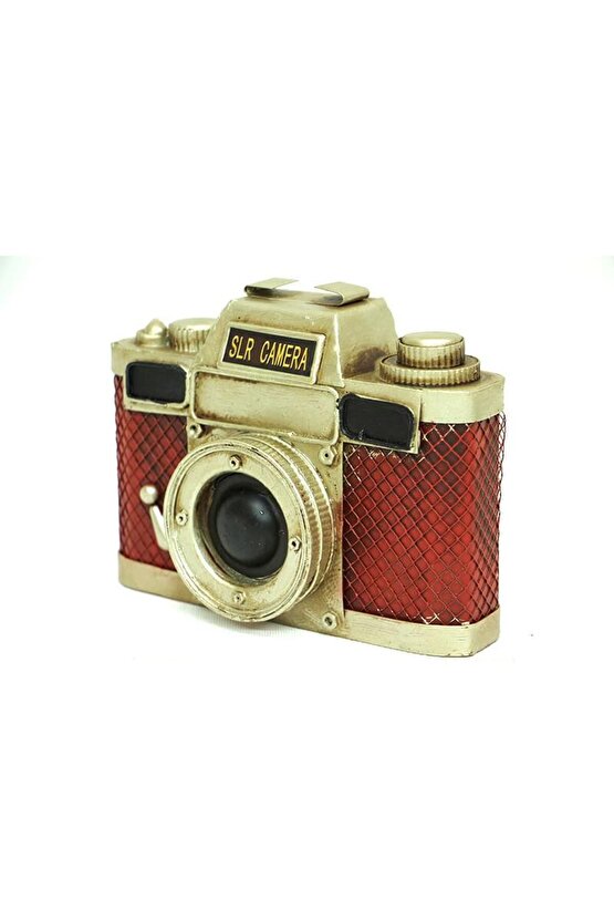 Himarry Dekoratif Metal Fotoğraf Makinesi Obje Biblo Vintage Hediyelik