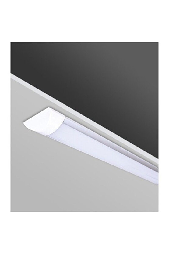 10 Adet, 36 Watt, 120 Cm, Ultra Kaliteli, Beyaz Işık, 6500 Kelvin Led Bant Armatür, 10lu Paket