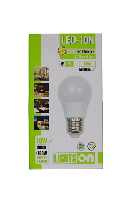 Led-10n 10w Ampül Beyaz