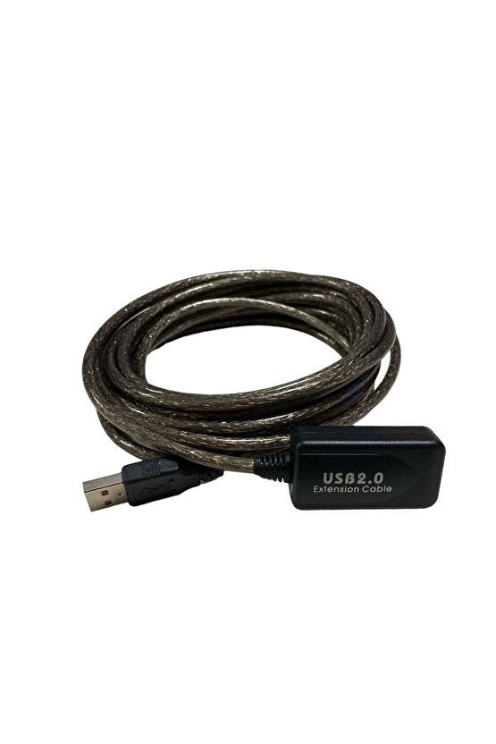 Usb Uzatma Kablosu 5 Metre Usb 0.2 Ara Kablo Veri Aktarım