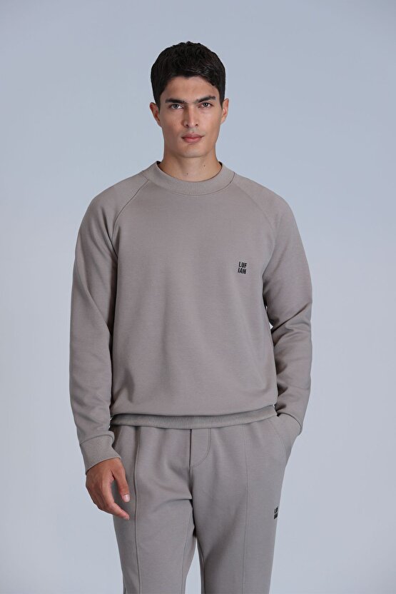 Grant Erkek Sweatshirt Vizon