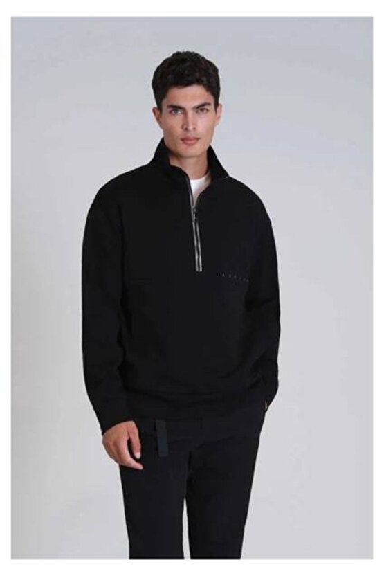 Howe Erkek Sweatshirt Siyah