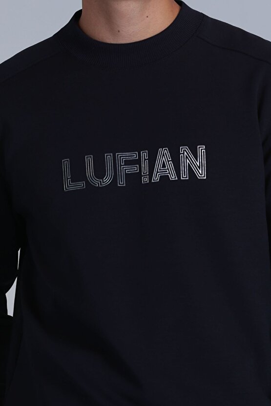 Luther Erkek Sweatshirt Lacivert