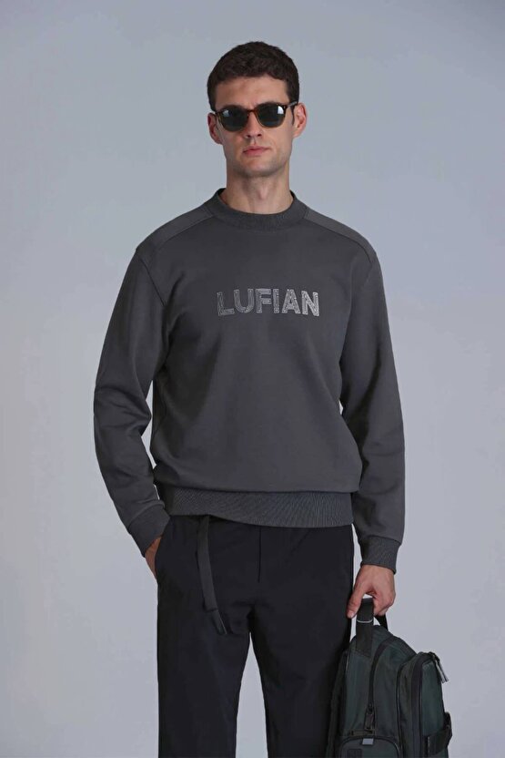 Luther Erkek Sweatshirt Haki