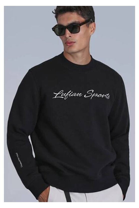 Loved Erkek Sweatshirt Siyah