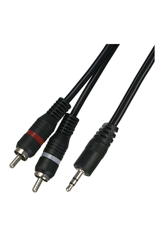 3,5 Mm Erkek 2 X Rca Erkek 1,5 Mt Kablo Al-150