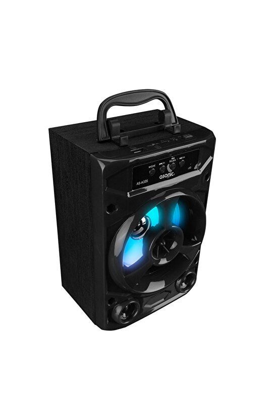 As-a33s Siyah 3w - Dc 5v Bluetooth-usb-aux -tf Cardlı Speaker Hoparlör,siyah