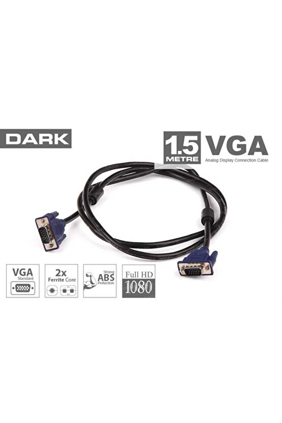 Dk-cb-vga150 1.5mt Vga Kablo