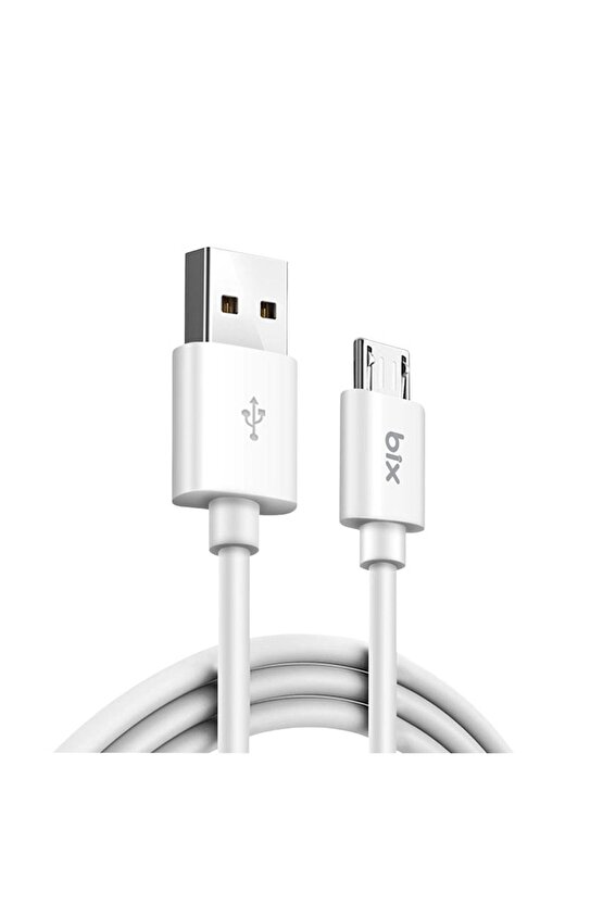 Bx100mw 3a Usb-a To Mıcro Usb Chargıng Cable,beyaz