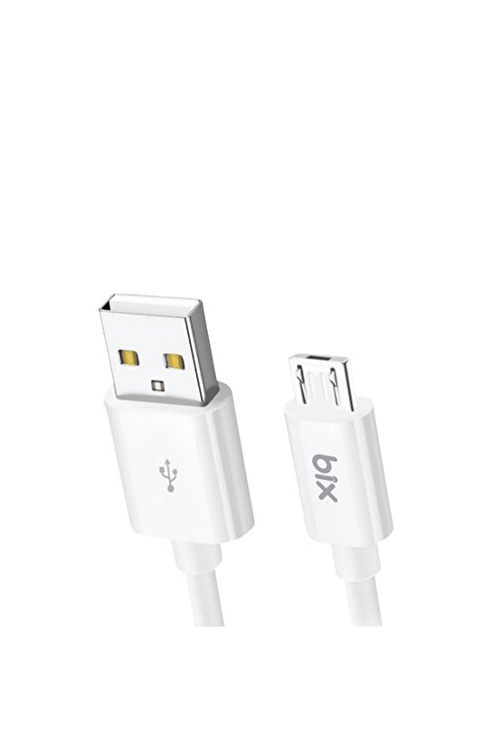 Bx100mw 3a Usb-a To Mıcro Usb Chargıng Cable,beyaz