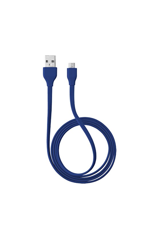 20136 Urban Flat Micro Usb 1m Kablo,mavi